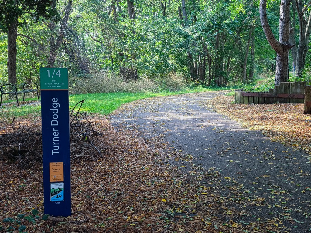Lansing River Trail near Turner-Dodge House in Lansing, Michigan